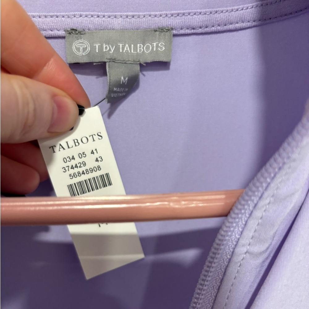 T by Talbots Sun Well UPF 50 Polo Dress - Picture 2 of 3
